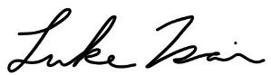 Dr. Luke Tsai signature